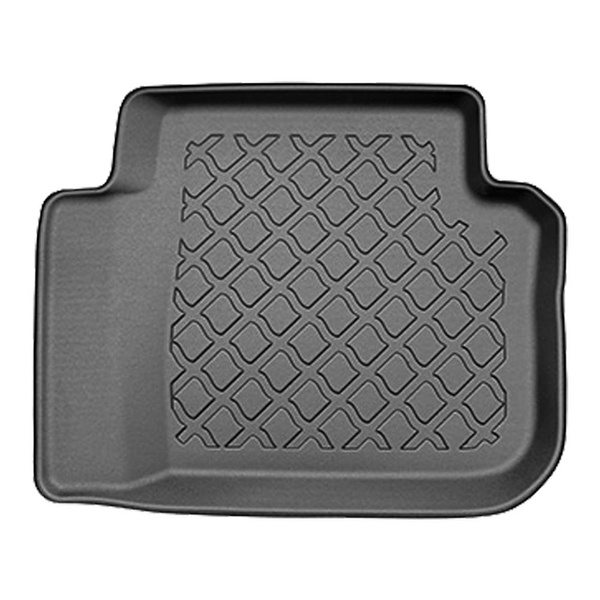 Conjunto de alfombrilla para maletero y alfombrillas para el interior del coche TPE para: Honda Civic XI Hybrid e:HEV Hatchback (10.2022-....) - con/sin subwoofer; posibilidad de cortar el hueco derecho
