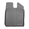 Conjunto de alfombrilla para maletero y alfombrillas para el interior del coche TPE para: Dacia Spring BBG SUV (03.2021-2024)