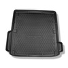 Alfombra para maletero adecuada para Mercedes-Benz Classe E W212 Familiar (2009-10.2016) - Protector maletero - Alfombrilla maletero antideslizante - para todos los modelos (compartimentos desmontables)