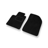 Alfombrillas de Velour adecuadas para Citroen C5 I Familiar, Liftback (2001-2004) - alfombras para coche - Premium color negro