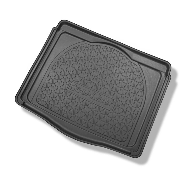 Conjunto de alfombrilla para maletero y alfombrillas para el interior del coche TPE para: Jeep Renegade SUV (09.2014-06.2018) - maletero inferior (sin suelo multifuncional); no adecuado para versión 4ex Plug-in híbrida