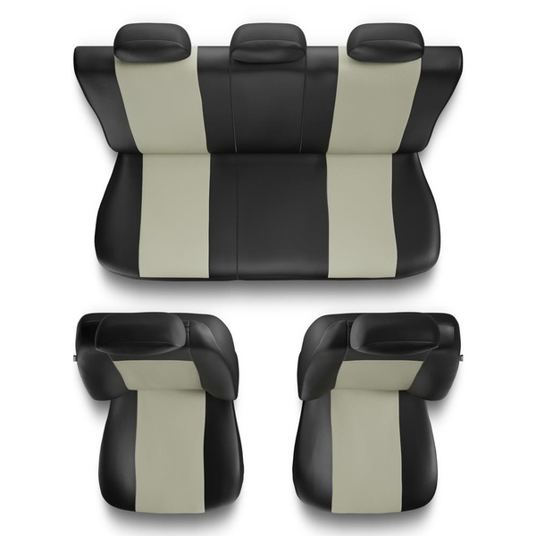 Fundas universales para asientos de coche para Citroen C3 I, II, III, IV (2002-....) - CM-BE