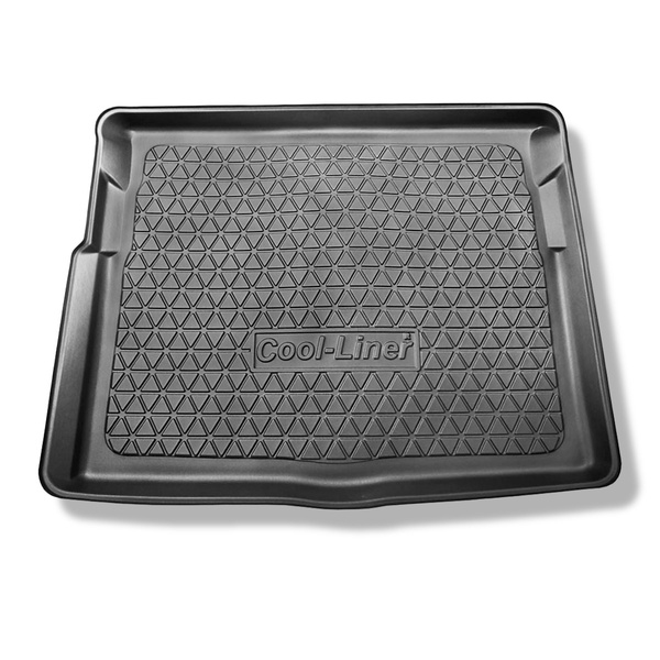 Alfombra para maletero adecuada para Citroen C4 Picasso II Monovolumen (07.2013-11.2020) - Protector maletero - Alfombrilla maletero antideslizante - 5 plazas; parte inferior del maletero (sin revestimiento de poliestireno extruido bajo la base del malete