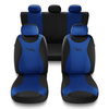 Fundas universales para asientos de coche para Fiat Stilo (2001-2007) - TR-BL
