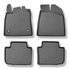 Alfombrillas de TPE adecuadas para MG 4 Hatchback (09.2022-....) - alfombras para coche
