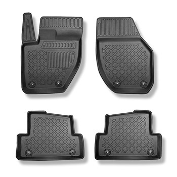 Alfombrillas de TPE adecuadas para Volvo V40 II Hatchback (07.2012-07.2019) - alfombras para coche