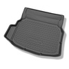 Conjunto de alfombrilla para maletero y alfombrillas para el interior del coche TPE PREMIUM para: Mercedes-Benz Classe C W204 Berlina (04.2007-02.2014) - asientos traseros reclinables; con compartimento izquierdo