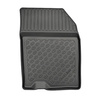 Conjunto de alfombrilla para maletero y alfombrillas para el interior del coche TPE para: Suzuki Vitara SUV (03.2015-2019) - para todos los niveles del suelo móvil del maletero; antes del facelift de 2019