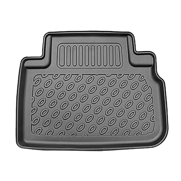 Conjunto de alfombrilla para maletero y alfombrillas para el interior del coche TPE para: Subaru Forester V SK e-Boxer SUV (06.2019-10.2024) - con/sin subwoofer; posibilidad de cortar el hueco derecho
