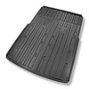 Conjunto de alfombrilla para maletero y alfombrillas para el interior del coche TPE para: Volkswagen Caddy V Furgoneta (11.2020-....) - 2/3 plazas; separación corta de eje; Caddy, Caddy Maxi, Caddy Cargo, Caddy Maxi Cargo
