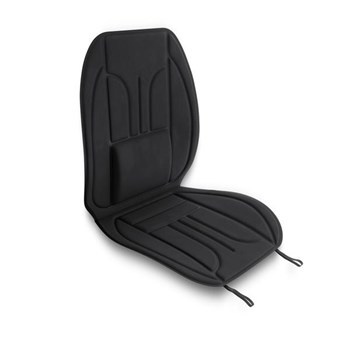 Protector perfilado para asiento de coche para Peugeot 107 - negro