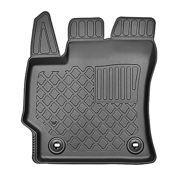 Conjunto de alfombrilla para maletero y alfombrillas para el interior del coche TPE para: Toyota Corolla Cross 2.0 Hybrid Dynamic Force SUV (11.2022-....) - maletero superior; suelo móvil en la posición superior