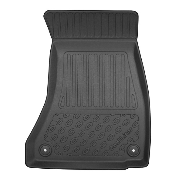 Conjunto de alfombrilla para maletero y alfombrillas para el interior del coche TPE para: Audi A4 B9 Avant (11.2015-2024) - también para modelos con rieles; también para versión Quattro