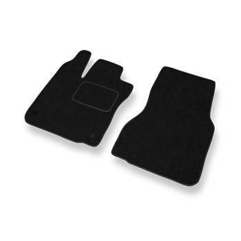 Alfombrillas de fieltro adecuadas para Smart Fortwo III (2014-2023) - alfombras para coche - color negro
