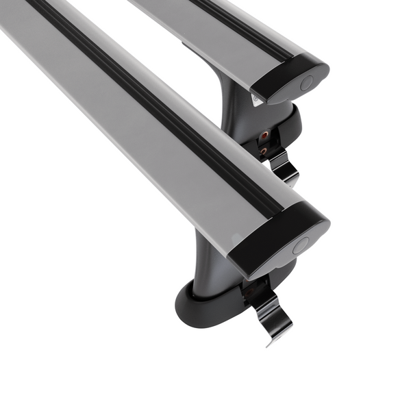 Portaequipajes de techo adecuadas para Skoda Superb III Liftback (2015-2024) - baca plata para coche - barras para techo de coche - sin puntos de montaje - aluminio