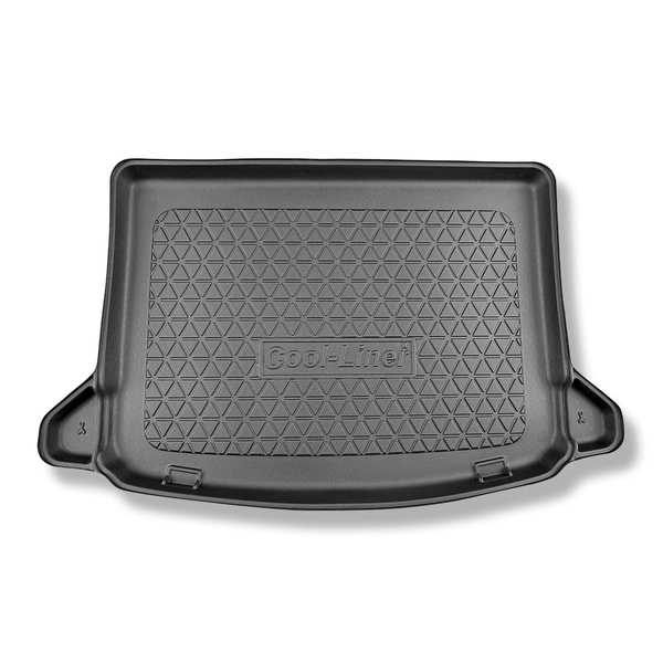 Alfombra para maletero adecuada para Mercedes-Benz Classe A W177 250e Plug-in Hybrid Hatchback (08.2019-....) - Protector maletero - Alfombrilla maletero antideslizante - compartimentos desmontables en los modelos con red lateral