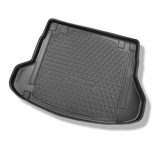 Conjunto de alfombrilla para maletero y alfombrillas para el interior del coche TPE para: Kia Ceed II Familiar (09.2012-08.2018) - también para modelos con rieles