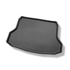 Conjunto de alfombrilla para maletero y alfombrillas para el interior del coche TPE para: Nissan X-Trail III SUV (08.2014-08.2017) - 5 plazas; maletero superior (para suelo móvil); sin tercera fila