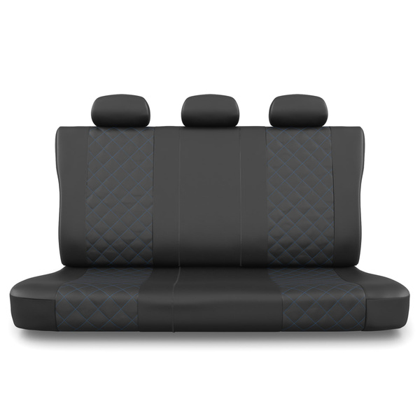 Fundas universales para asientos de coche para Peugeot 206 (1998-2012) - PRF-BL