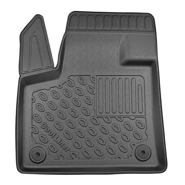 Conjunto de alfombrilla para maletero y alfombrillas para el interior del coche TPE PREMIUM para: Peugeot 5008 II SUV (07.2017-2024) - 7 plazas; sin tercera fila