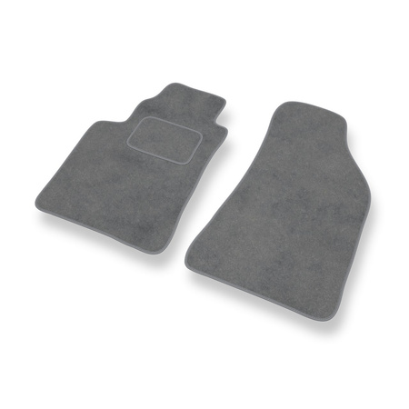 Alfombrillas de Velour adecuadas para Lancia Delta III (2008-2014) - alfombras para coche - Premium color gris