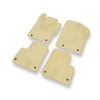 Alfombrillas de Velour adecuadas para Mercedes-Benz Classe M W166 SUV (2011-2015) - alfombras para coche - Premium color beige