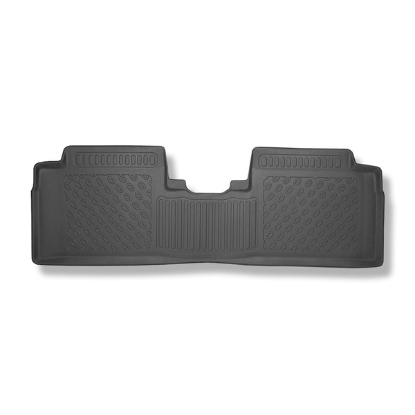 Conjunto de alfombrilla para maletero y alfombrillas para el interior del coche TPE para: Toyota Avensis III Familiar (01.2009-08.2018) - también para modelos con rieles; cavidades eliminables