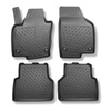 Alfombrillas de TPE adecuadas para Volkswagen Tiguan I SUV (07.2007-04.2016) - alfombras para coche