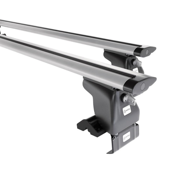 Portaequipajes de techo adecuadas para Audi A8 D3 Sedan (2003-2010) - baca plata para coche - barras para techo de coche - sin puntos de montaje - aluminio