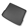 Alfombra para maletero adecuada para Mercedes-Benz EQB X243 SUV (12.2021-....) - Protector maletero - Alfombrilla maletero antideslizante - 5 plazas; parte superior del maletero; base móvil en la posición más alta; 7 plazas - 3a fila abatible