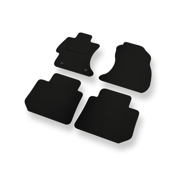 Alfombrillas de fieltro adecuadas para Subaru Levorg Familiar (2015-2018) - alfombras para coche - color negro