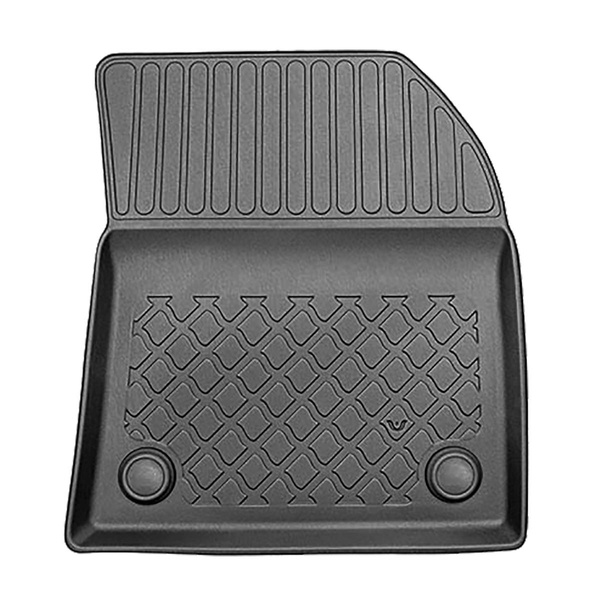 Alfombrillas de TPE adecuadas para Peugeot 3008 II SUV (11.2016-....) - con Hi-Fi-System FOCAL; no adecuado para Hybrid & Hybrid4 - alfombras para coche