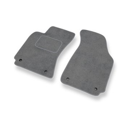 Alfombrillas de Velour adecuadas para Volkswagen Passat B5 Berlina, Variant (1996-2005) - alfombras para coche - Premium color gris