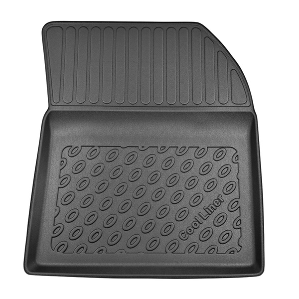 Conjunto de alfombrilla para maletero y alfombrillas para el interior del coche TPE PREMIUM para: Peugeot 5008 II SUV (07.2017-2024) - 7 plazas; sin tercera fila