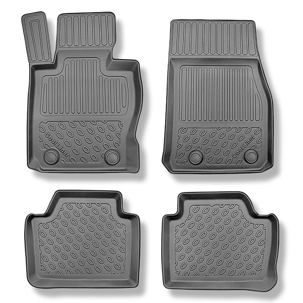 Alfombrillas de TPE adecuadas para BMW 3 F30 Berlina (01.2012-02.2019) - X-drive - alfombras para coche
