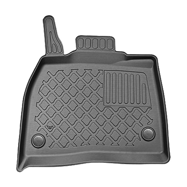 Conjunto de alfombrilla para maletero y alfombrillas para el interior del coche TPE para: Mercedes-Benz EQS X296 SUV (12.2022-....) - 7 plazas; tercera fila vacía