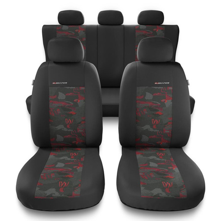 Fundas universales para asientos de coche para Audi A8 D2, D3, D4, D5 (1994-2019) - UNE-RD