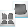 Conjunto de alfombrilla para maletero y alfombrillas para el interior del coche TPE para: Mercedes-Benz GLC C254 SUV (07.2023-....) - también para híbridos