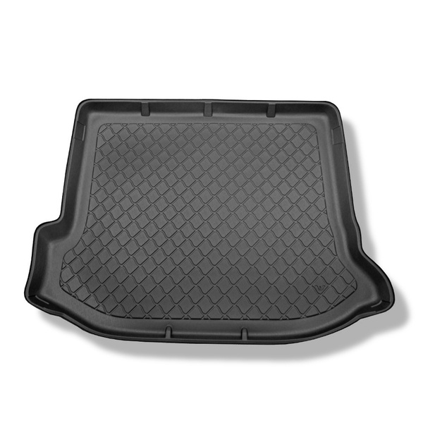 Alfombra para maletero adecuada para Volvo V60 Familiar (10.2010-01.2018) - Protector maletero - Alfombrilla maletero antideslizante - también versión Cross Country; no adecuado para versión Plug-in híbrida