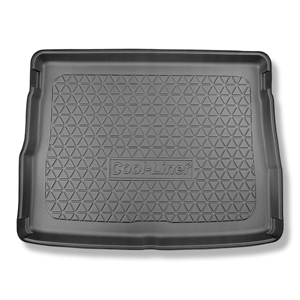 Alfombra para maletero adecuada para Cupra Formentor Plug-in Hybrid SUV Coupé (01.2021-....) - Protector maletero - Alfombrilla maletero antideslizante - maletero superior; piso móvil en la posición más alta