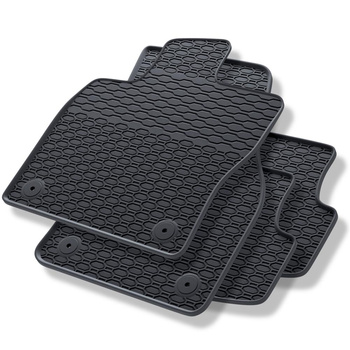 Alfombrillas de goma adecuadas para Audi Q2 SUV (2016-....) - alfombras para coc