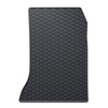 Alfombrillas de goma adecuadas para Mercedes-Benz GLA X156 SUV (2013-2019) - alfombras para coche - negro - 4 unidades