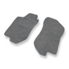 Alfombrillas de Velour adecuadas para Alfa Romeo 146 I (1994-2001) - alfombras para coche - Premium color gris