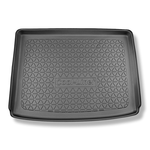 Alfombra para maletero adecuada para Renault Austral SUV (12.2022-....) - Protector maletero - Alfombrilla maletero antideslizante - 5 plazas; parte superior del maletero (entrada de carga plana); base móvil en la posición más alta