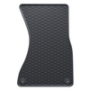 Alfombrillas de goma adecuadas para Audi A6 C7 Avant, Berlina (2011-2018) - alfombras para coche - negro - 4 unidades