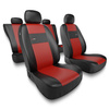 Fundas universales para asientos de coche para Audi A6 C4, C5, C6, C7, C8 (1994-2019) - XL-RD