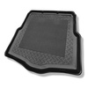 Alfombra para maletero adecuada para Alfa Romeo 159 Sportwagon (09.2005-2011) - Protector maletero - Alfombrilla maletero antideslizante - base del maletero alta; maletero con revestimiento de espuma bajo la base del maletero