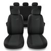 Fundas universales para asientos de coche para Volkswagen Jetta III, IV, V, VI, VII (1991-2019) - X.R-G1