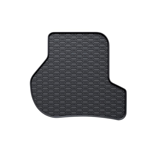 Alfombrillas de goma adecuadas para Volkswagen Jetta V Berlina, Variant (2005-2010) - alfombras para coche - negro - 4 unidades