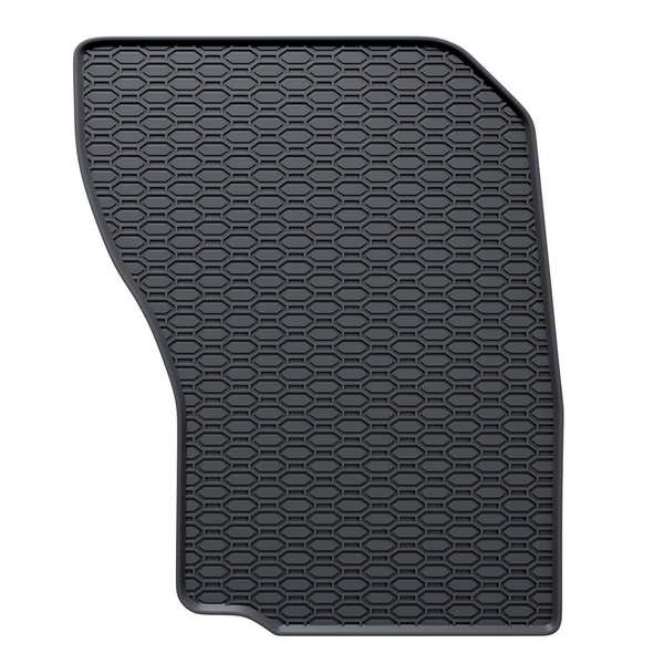 Alfombrillas de goma adecuadas para Citroen C-Crosser SUV (2007-2012) - alfombras para coche - negro - 4 unidades